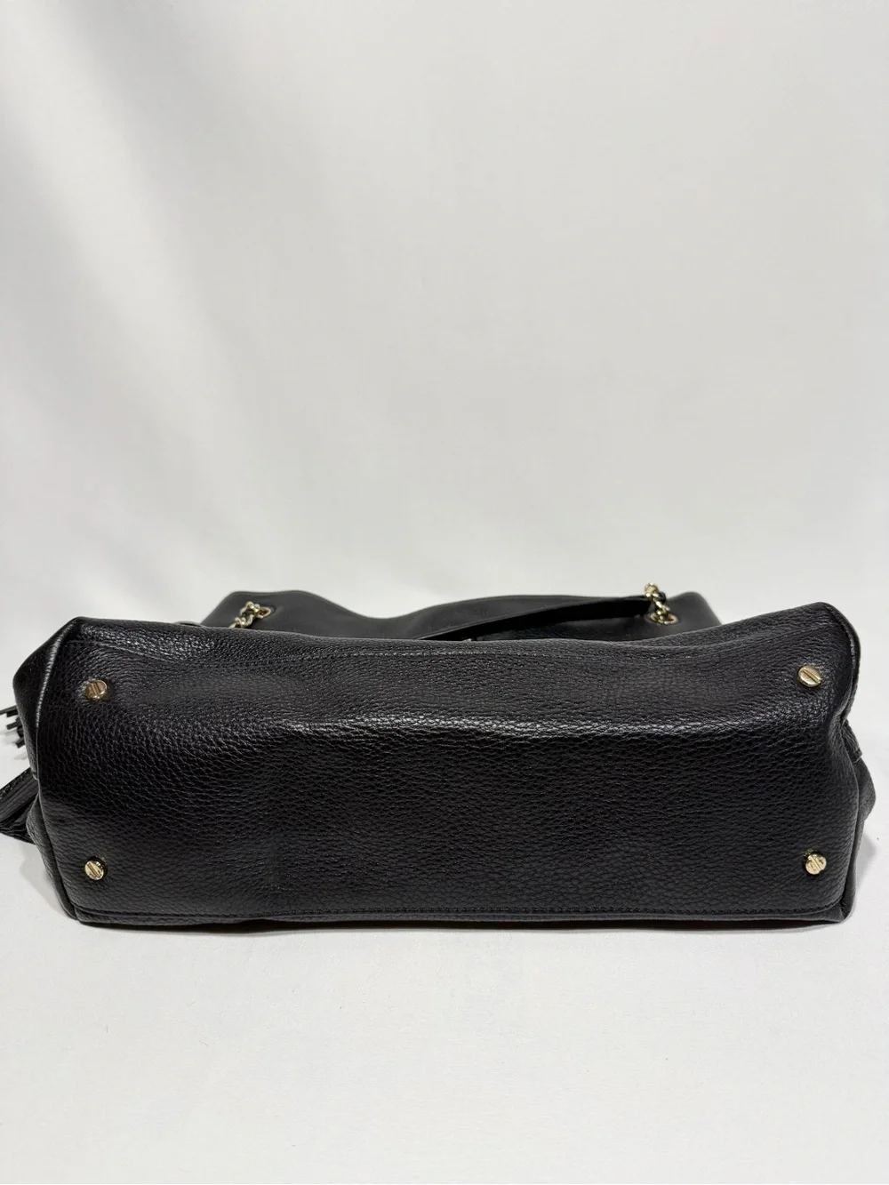 Tory Burch black pebbled